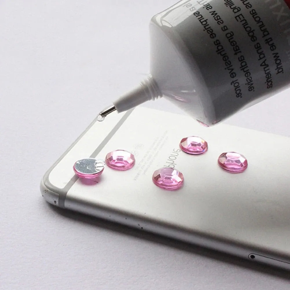 Multipurpose Adhesive,E8000 High Performance Liquid Glue,Jewelry Glue, Strong Adhesive for Glass Jewelry Crafts Rhinestone Nail DIY Fix Phone Screen Glass