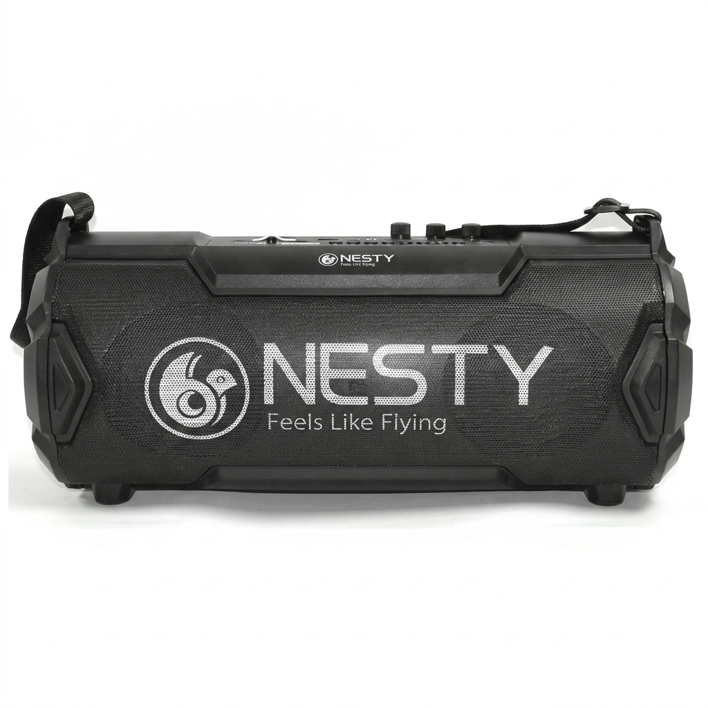 Nesty BM104 Wireless Bluetooth Speaker – 24W RMS High Power, USB/TF/FM Radio, TWS Stereo Support