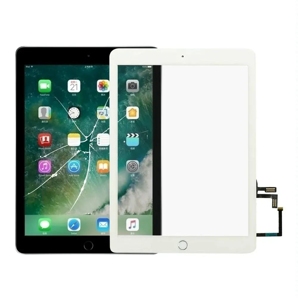 iPad 5 (2017) Touch Screen White - A1822/A1823 (No Home Button)