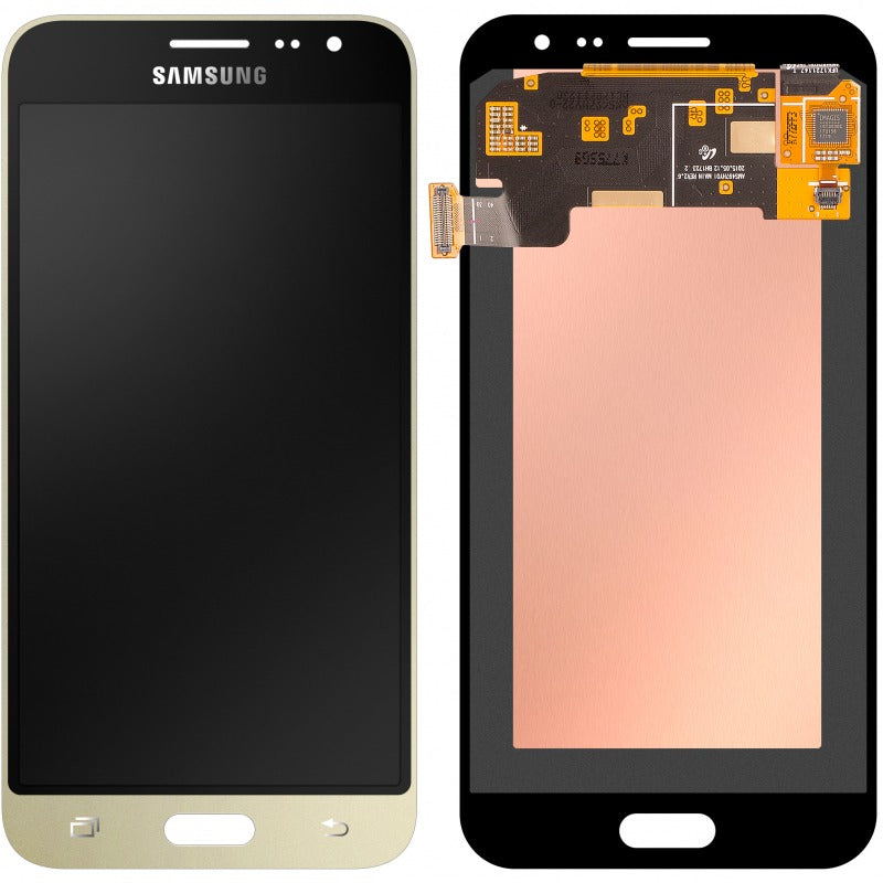 Samsung Galaxy J3 (2016)  OLED LCD Touch Screen Replacement - GOLD