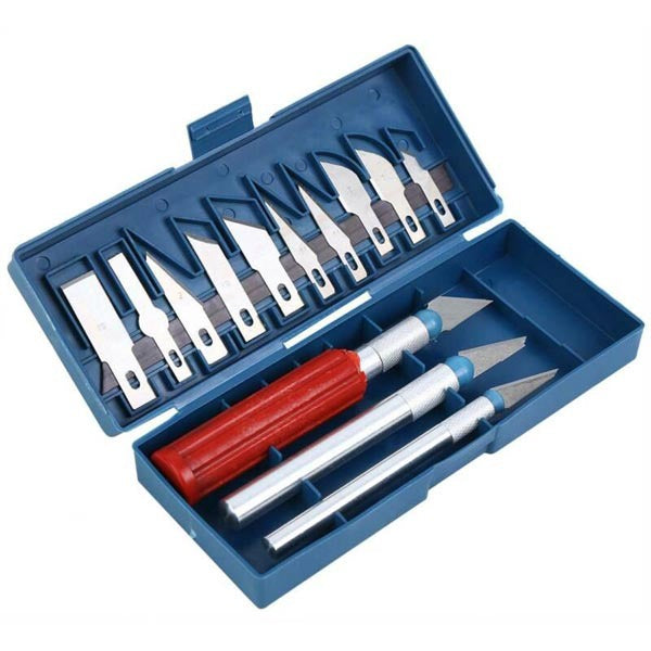 13pcs/set Precision Steel Handle Knife Set Knife Repair Kit Wood Carving Knife Tool Carving Kit