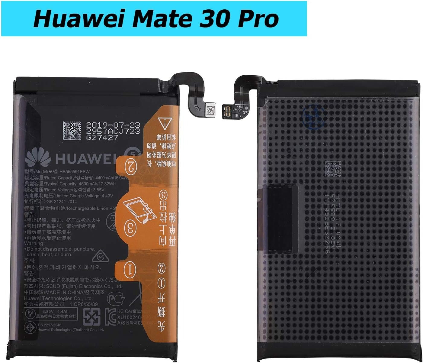 Good Quality Replacement Battery For Huawei Mate 30 Pro