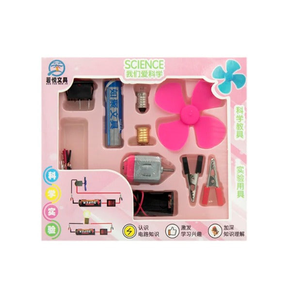 Science Experiment Kit with Electric Fan – Hands-On STEM Learning for Kids!