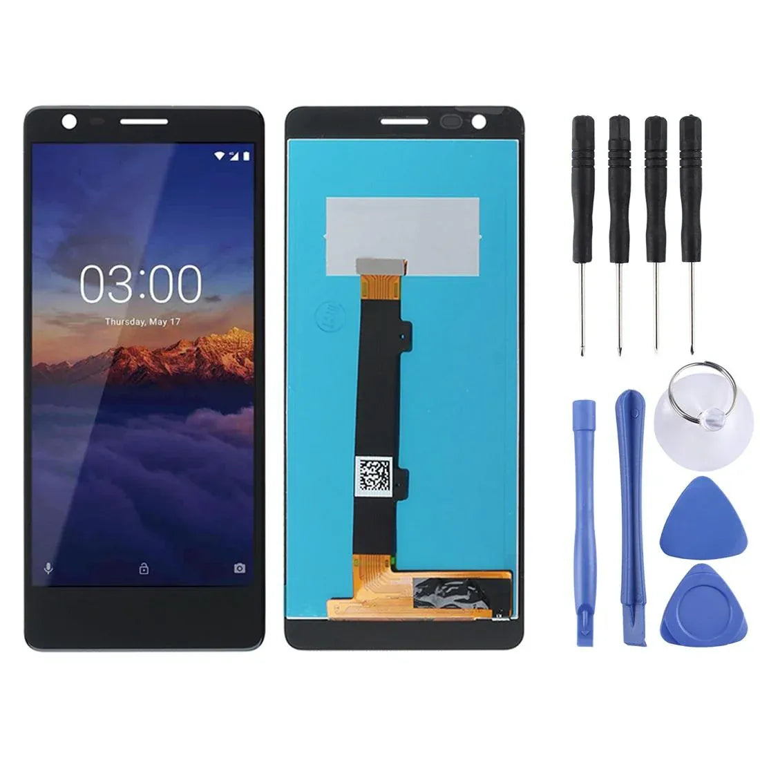 Nokia 3.1 Black LCD Screen & Digitizer Assembly