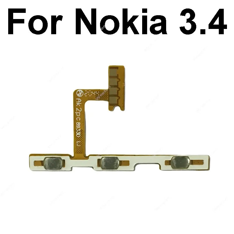 Nokia 3.4 Power & Volume Button Flex Cable