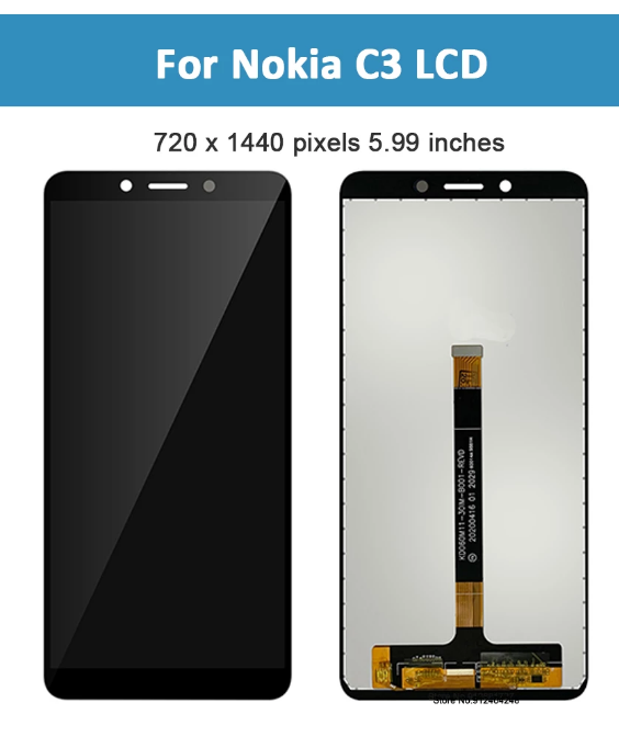 Nokia C3 NEW LCD Screen & Digitizer Assembly