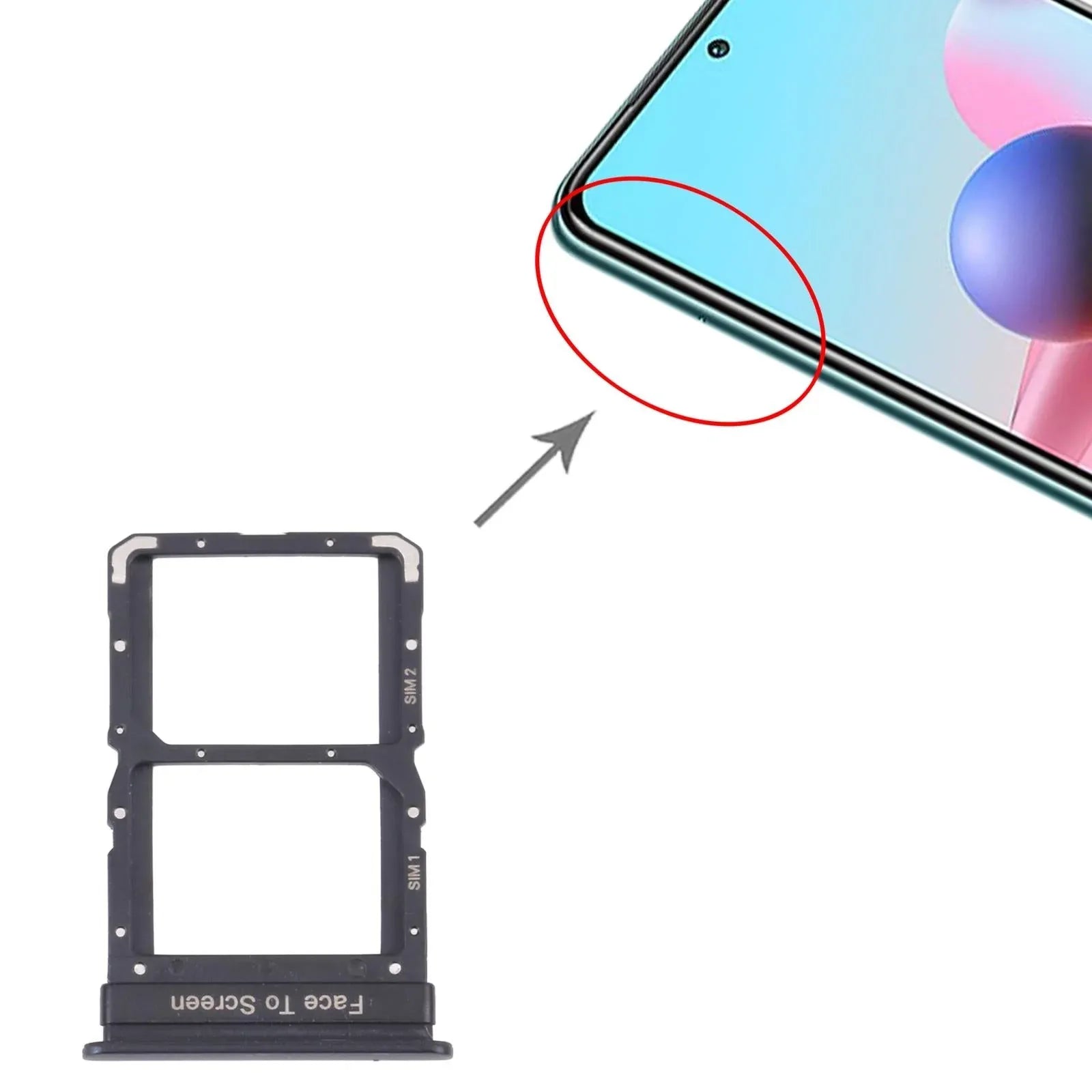 Xiaomi Redmi Note 10 Pro/Poco X3 GT SIM Tray