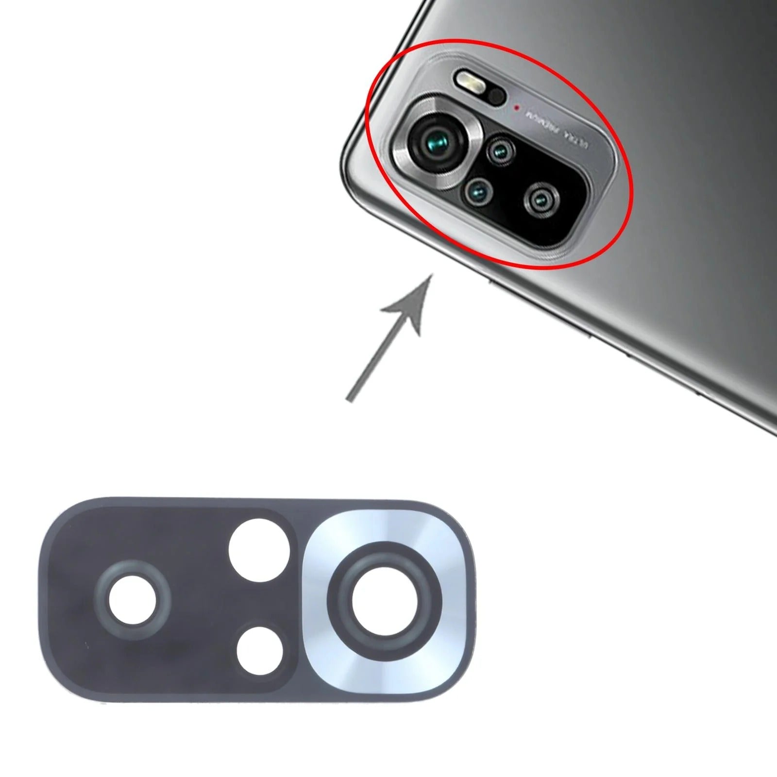 Redmi Note 10S Back Camera Lens