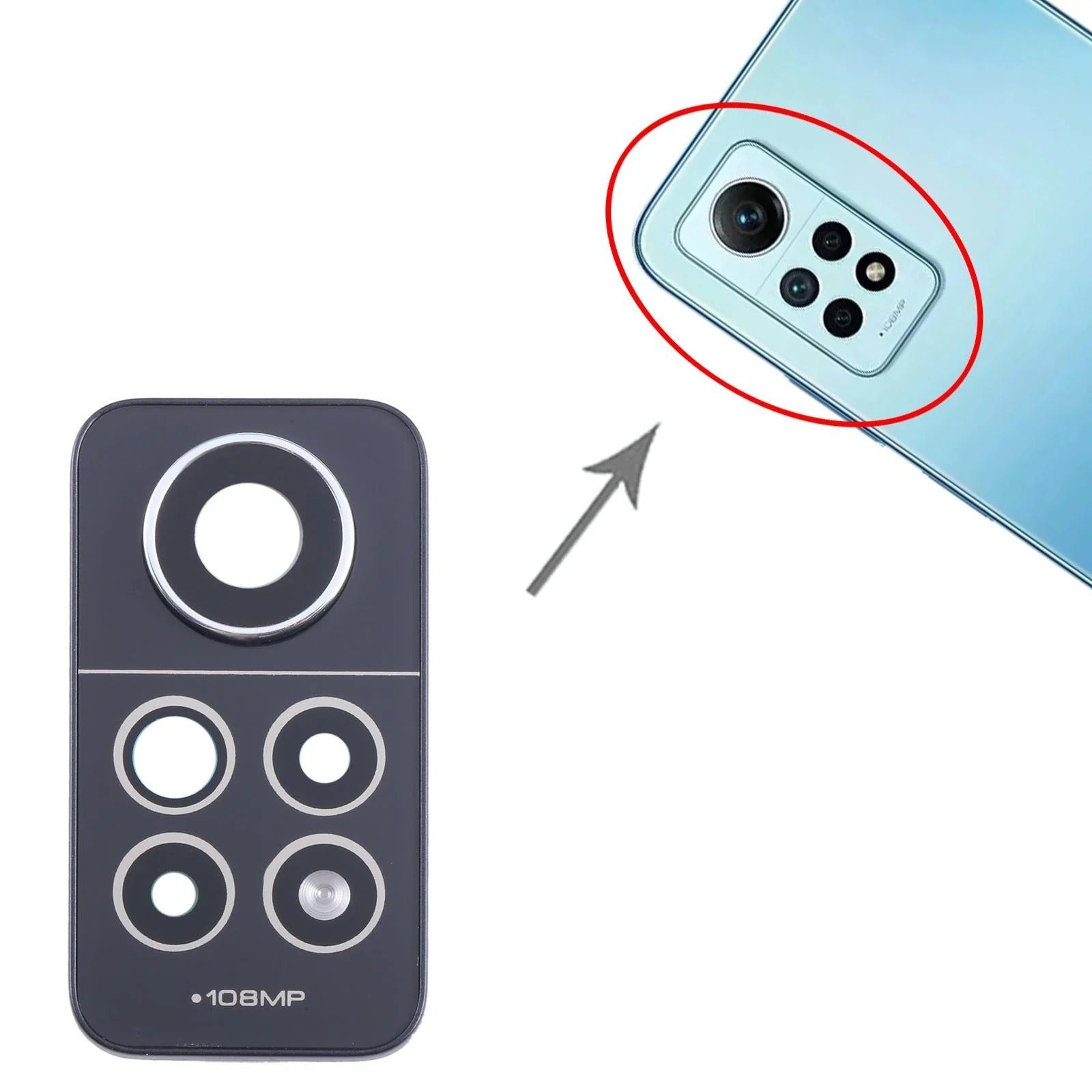 Xiaomi Redmi Note 12 Pro 5G Camera Lens