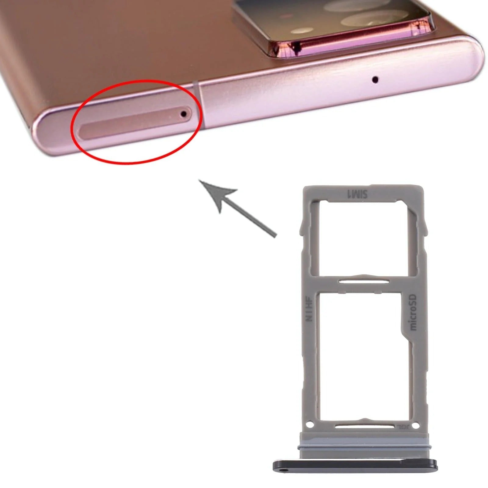 Samsung Galaxy Note20 Ultra SIM & Micro SD Card Tray