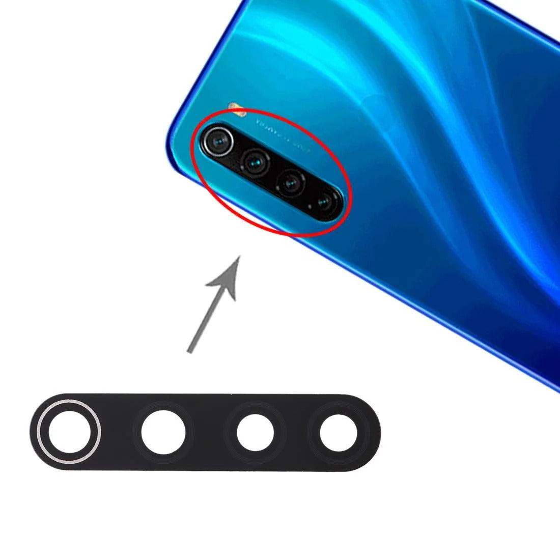Xiaomi Redmi Note 8 Back Camera Lens Replacement