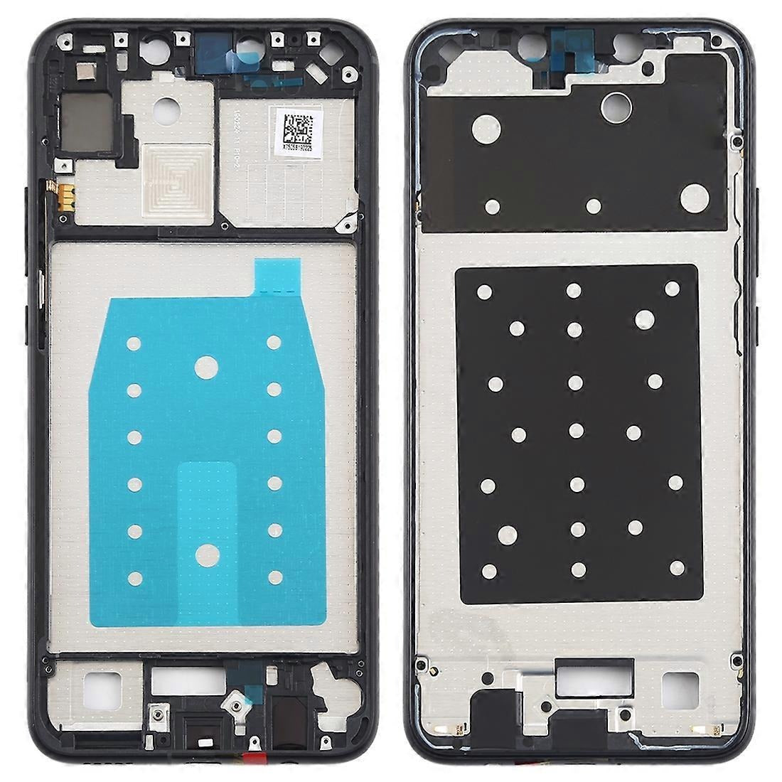 Huawei Nova 3I Black Front Housing LCD Frame Bezel