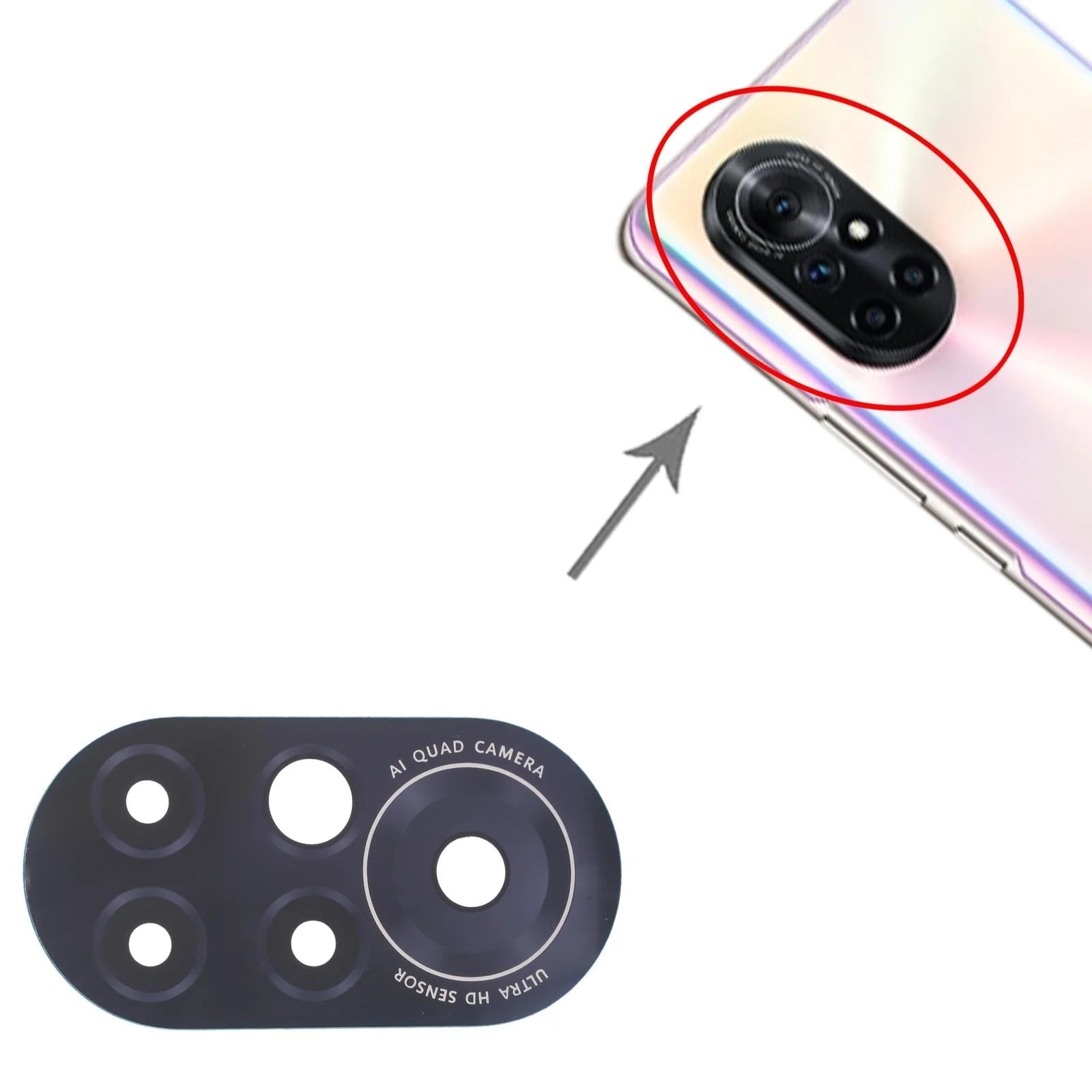 Huawei Nova 8 Back Camera Lens