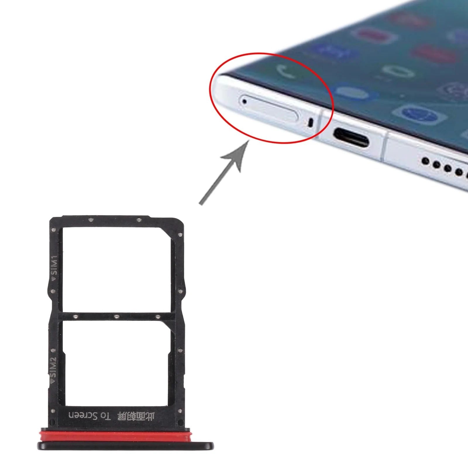 Huawei Nova 8I SIM Tray  - Replacement Part