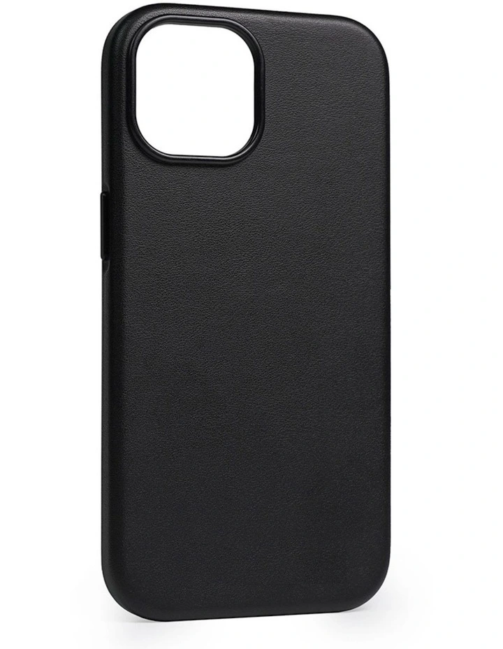 Silicone Case for iPhone 12/12 Pro - Solid Colours - Black