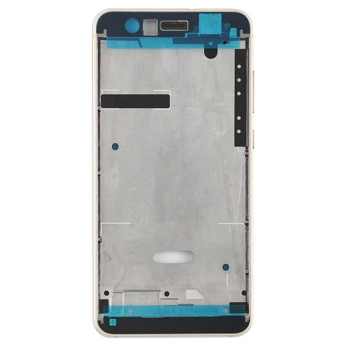Huawei P10 Lite Gold Middle Frame Bezel w/ Keys