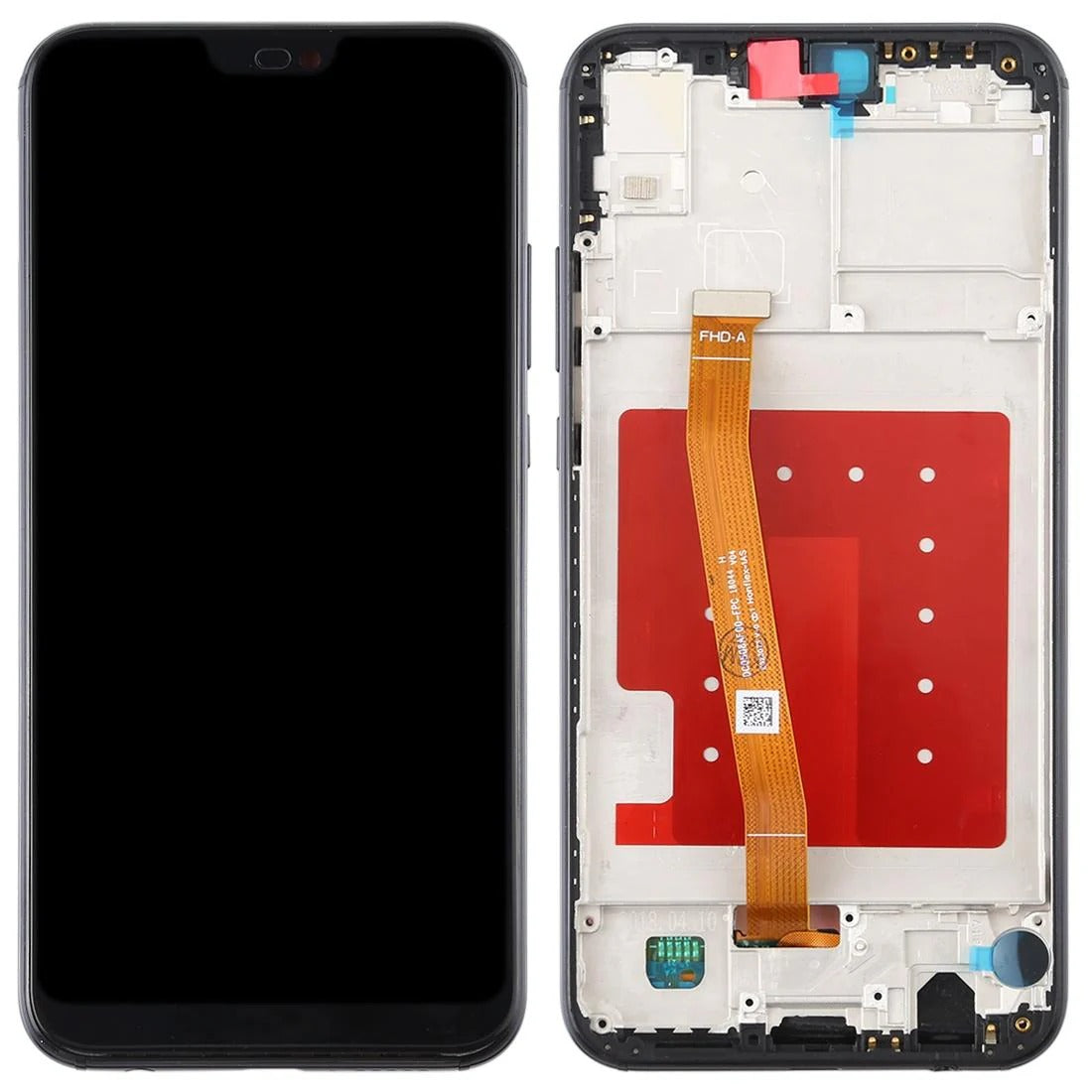 Huawei P20 Lite/Nova 3e Blue LCD Screen & Digitizer Assembly with Frame
