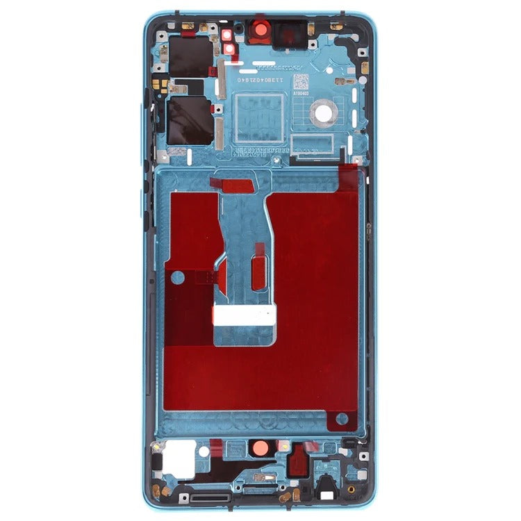 Huawei P30 BLUE Front Housing LCD Frame Bezel & Keys