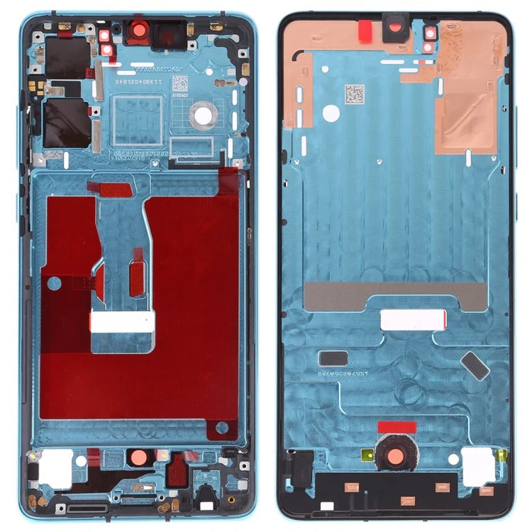 Huawei P30 BLUE Front Housing LCD Frame Bezel & Keys