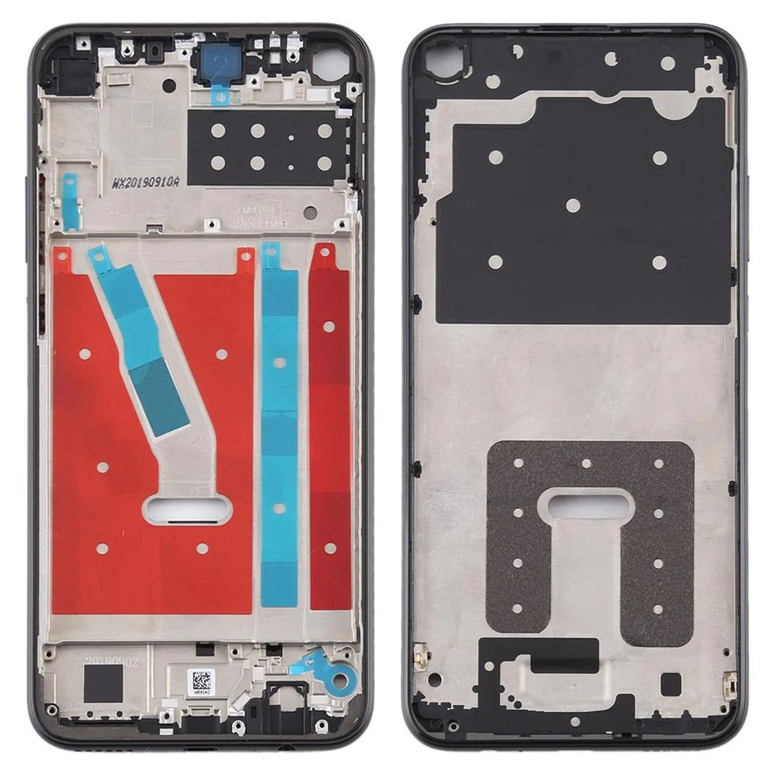 Huawei P40 Lite E/Enjoy 10 Middle Frame Bezel - Black