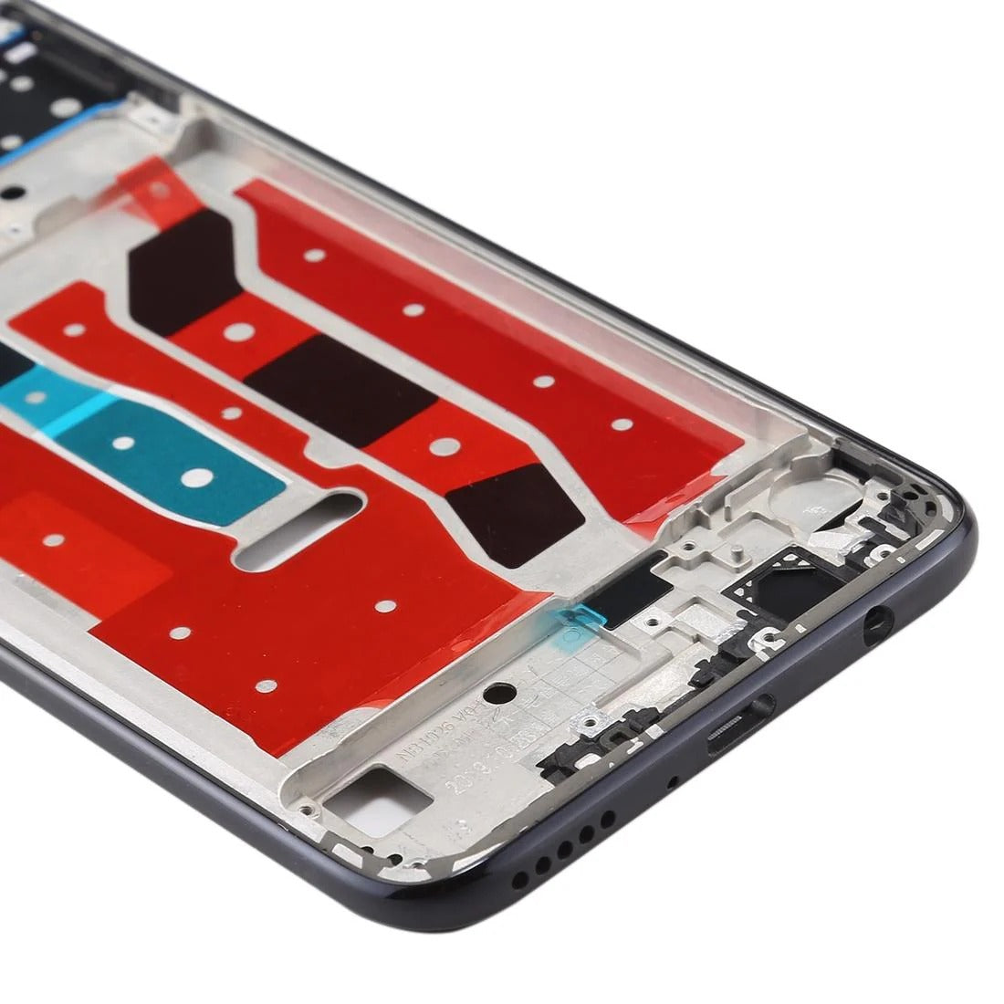 Huawei P40 Lite Middle Frame Bezel - Black