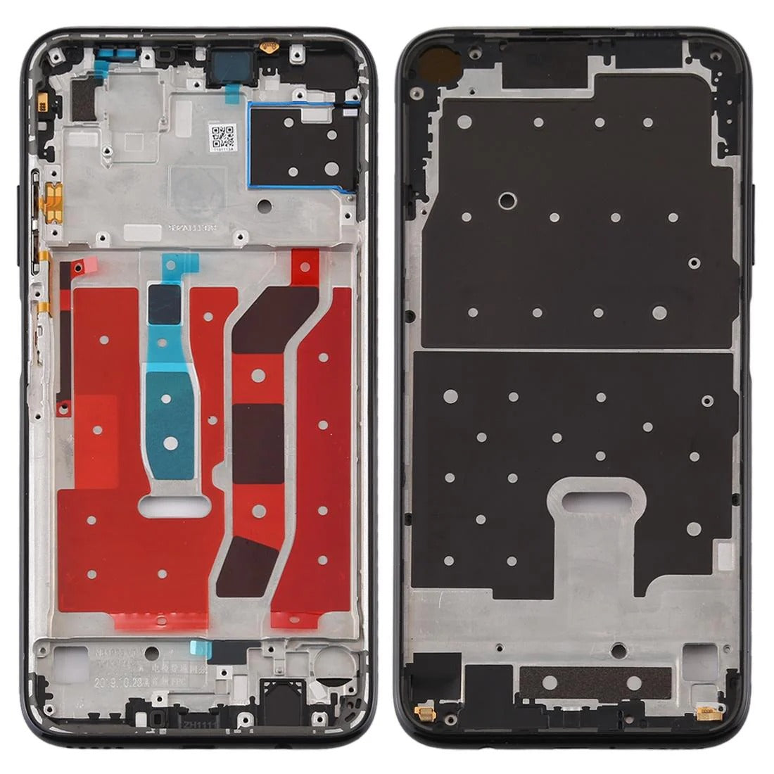 Huawei P40 Lite Middle Frame Bezel - Black