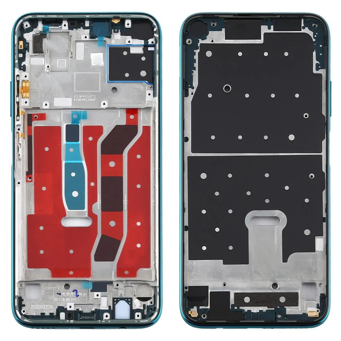 Huawei P40 Lite Middle Frame Bezel - Green