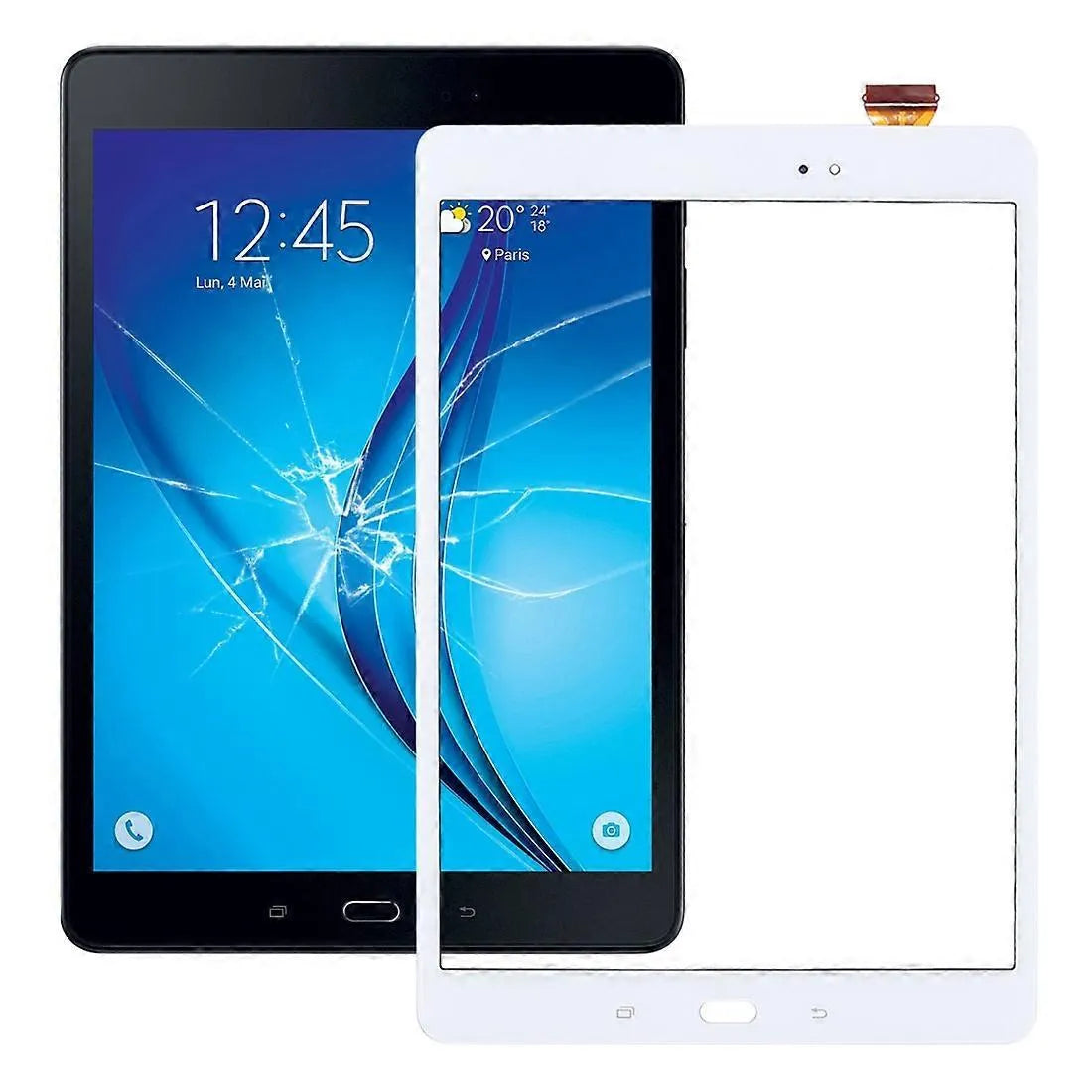 Galaxy Tab A 9.7 / P550 WHITE Touch Screen Digitizer8