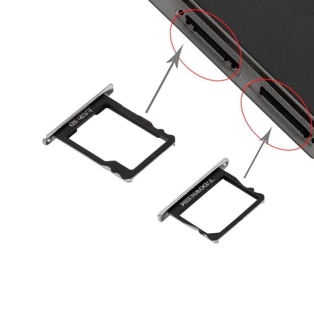 Huawei P8 SIM & Micro SD Card Tray,