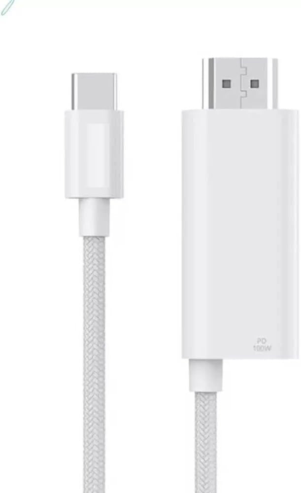 Type-C to HDMI PD Charging and Projection Cable 4K 60Hz Ultra HD (Braided)