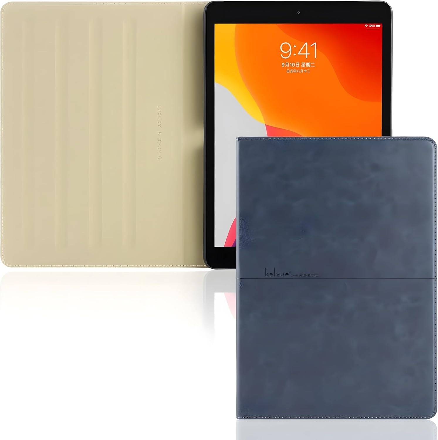 iPad 10.9 inch (10th generation) Leather Flip Cover Case (A2757, A2777, A2696)