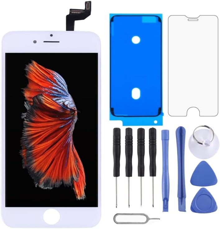 For iPhone 6 Plus LCD Screen with Digitizer Full Assembly White