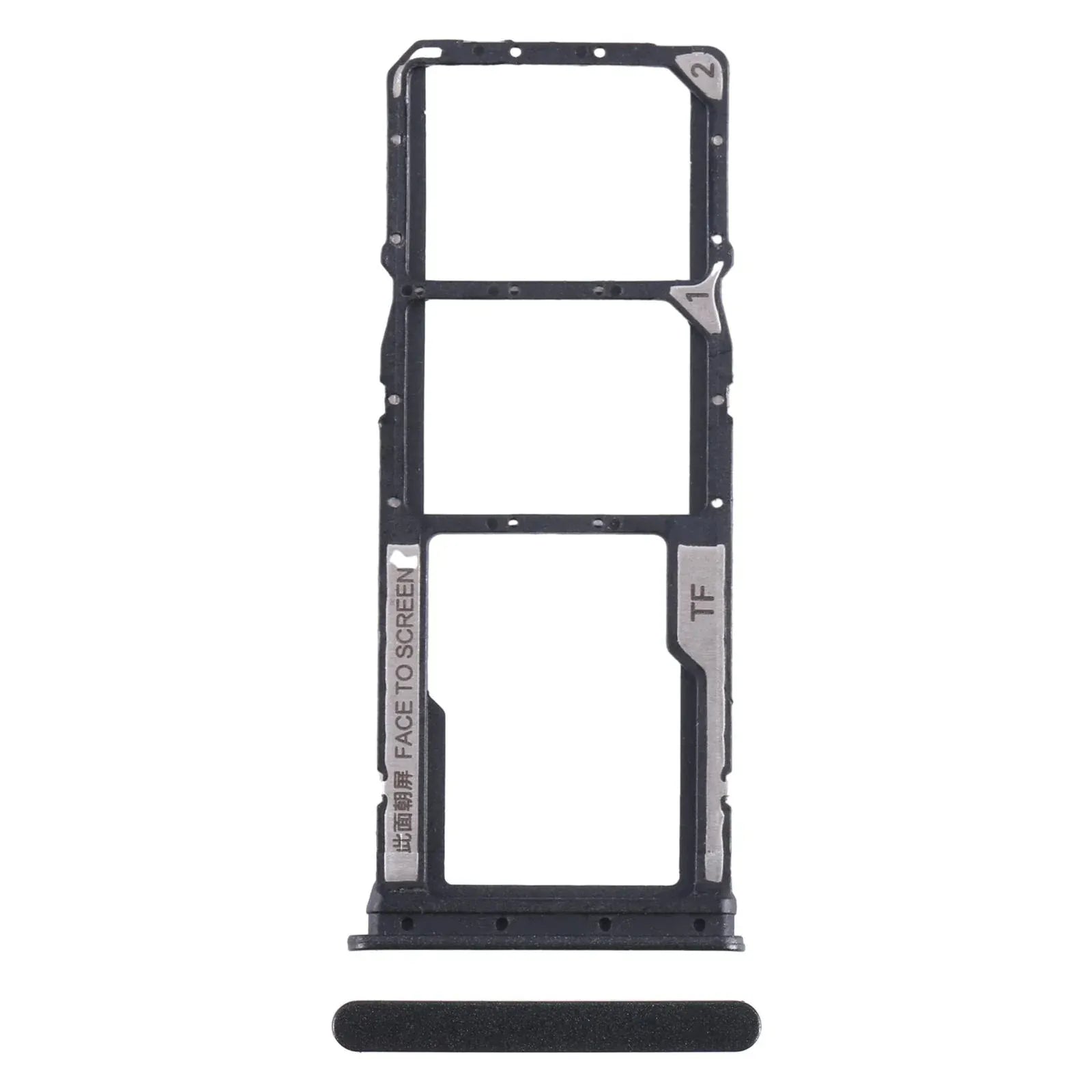 Xiaomi Redmi 13C SIM & SD Card Tray - Black