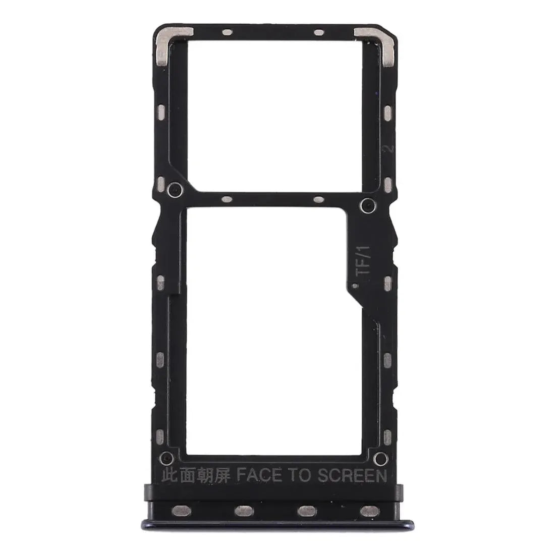 Xiaomi Mi CC9e/A3 SIM & microSD Tray - Black