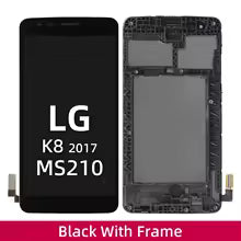 Good Quality LCD Screen for LG K8 (17) with Digitizer Full Assembly With Frame