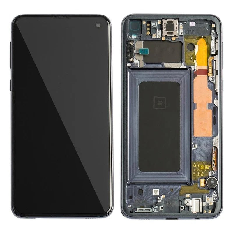 Samsung Galaxy S10e AMOLED Screen Replacement (Black) with Frame