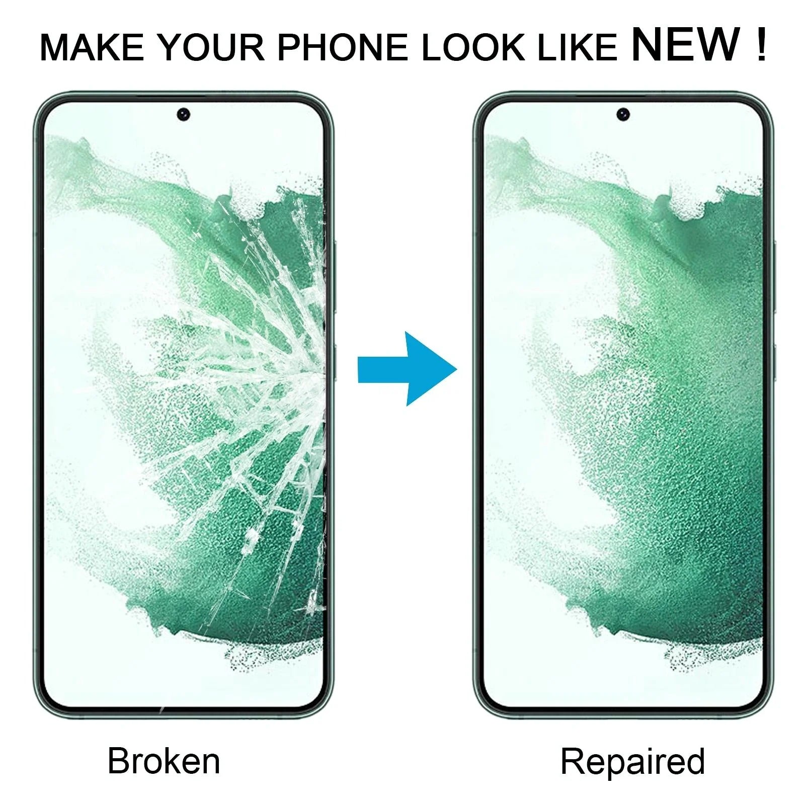 Samsung Galaxy S22+ SM-S906B Front Glass Lens with OCA