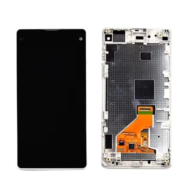 TFT In-Cell Copy LCD Screen for Sony Z1 MINI  Digitizer Full Assembly with Frame Black
