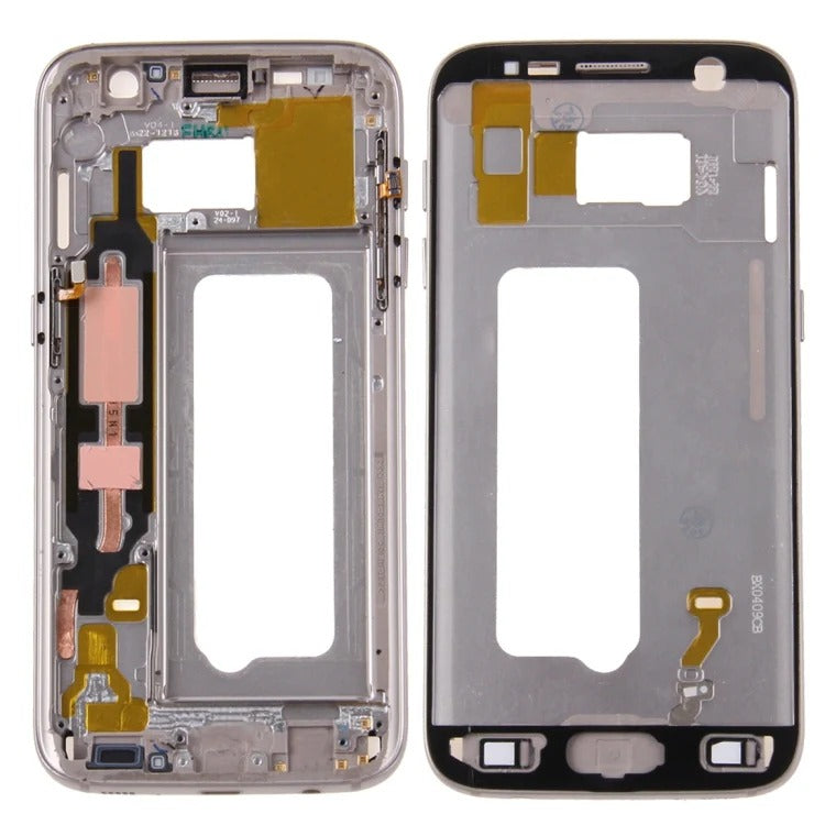 Galaxy S7 Edge GOLD LCD Frame Bezel Plate (G935)
