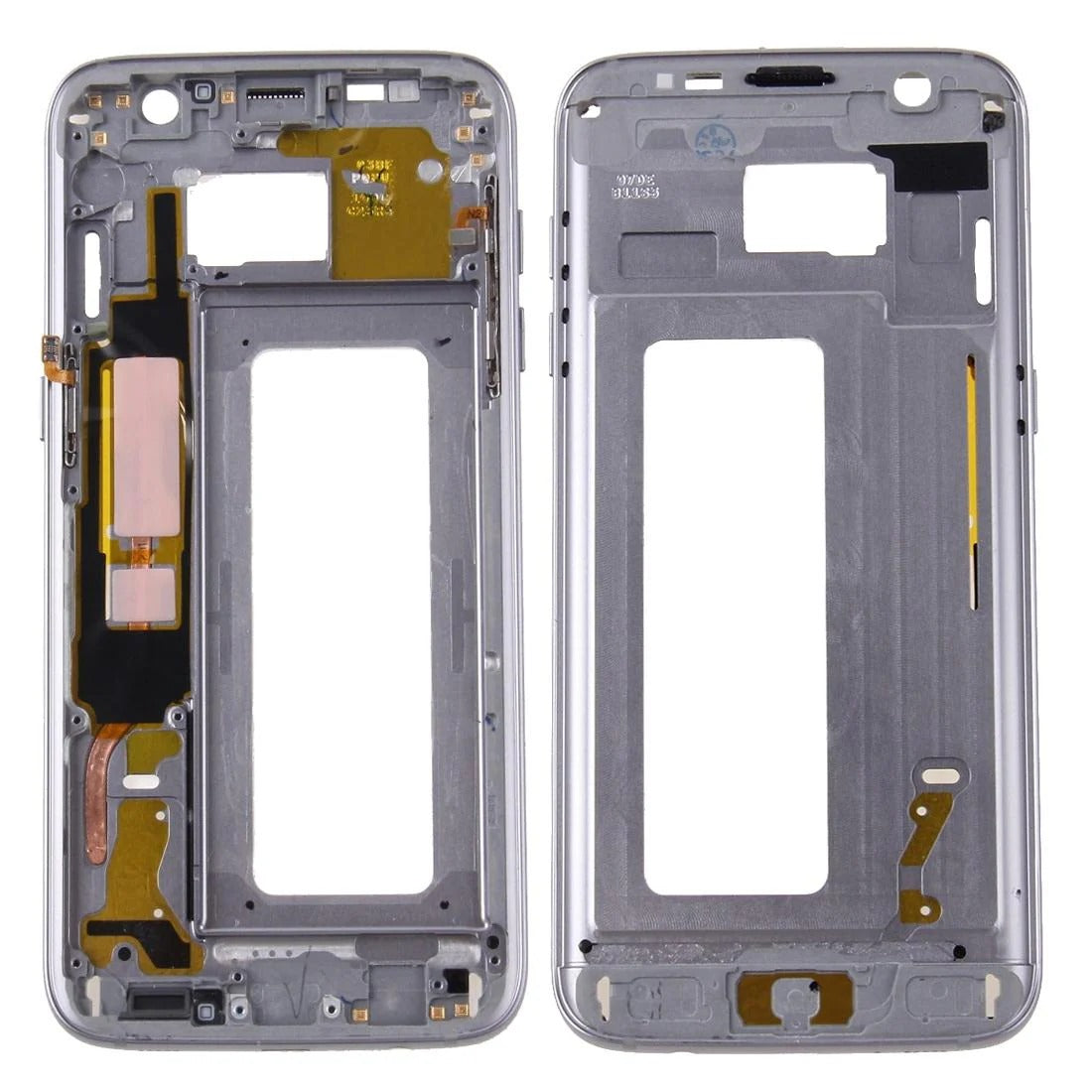 Galaxy S7 Edge Grey LCD Frame Bezel Plate