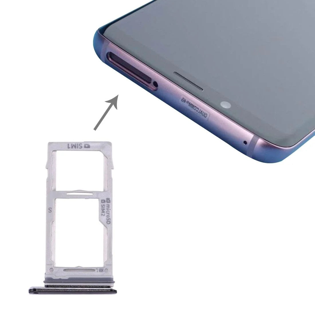 SAMSUNG Galaxy S9/S9+ SIM & Micro SD Card Tray