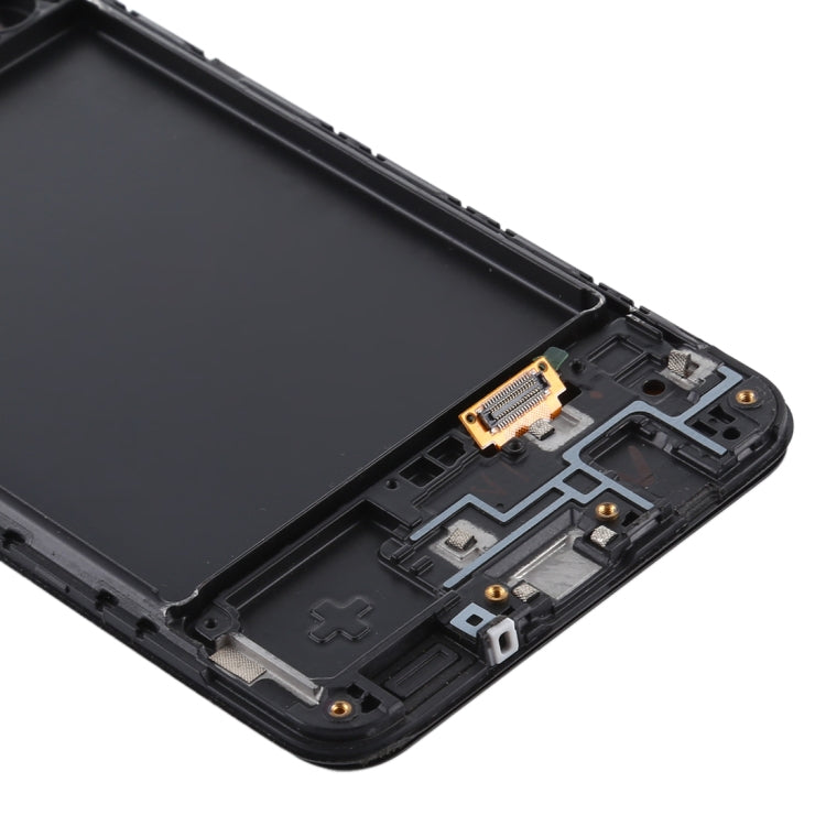 TFT In-Cell Copy LCD Screen for Samsung Galaxy A20 / SM-A205F DIGITIZER ASSEMBLY WITH FRAME (EU Version)(Black)