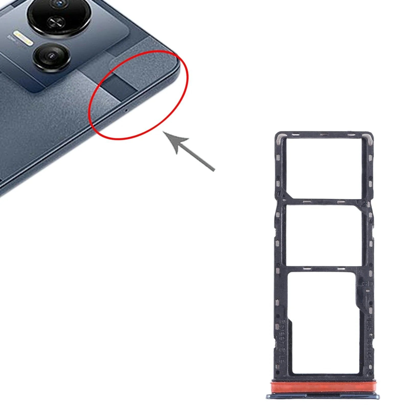 Techno Spark 10 SIM & SD Card Tray