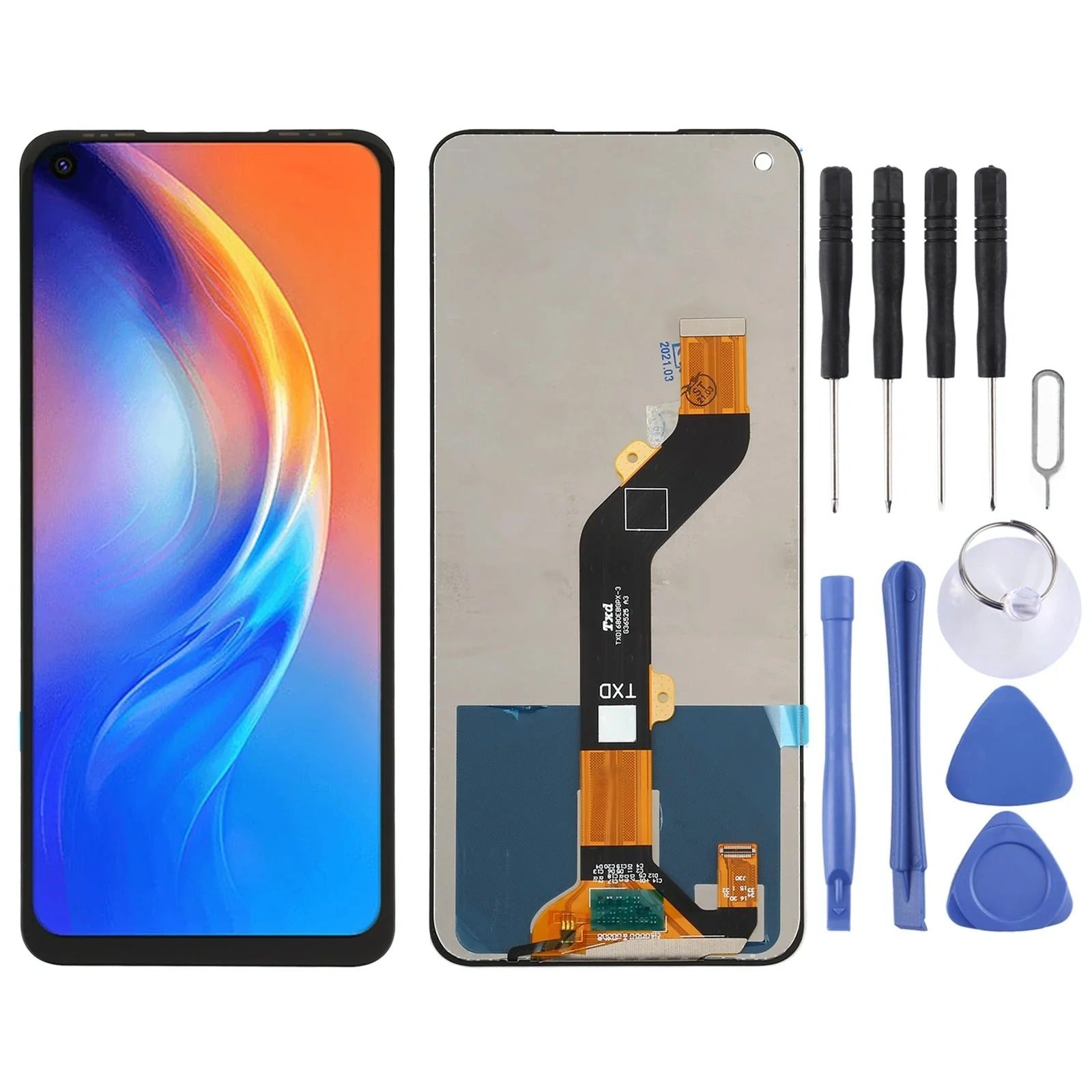 Tecno Spark 6 KE7 LCD Screen & Digitizer Replacement
