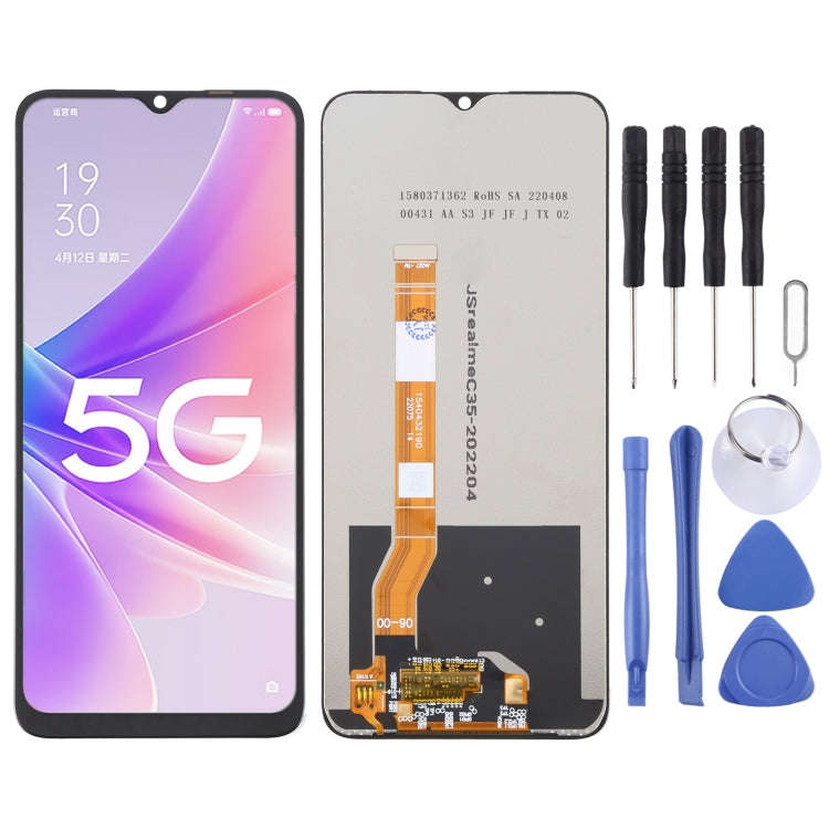 OPPO A58 5G  LCD Screen - TFT In-Cell Copy LCD Screen Digitizer With Assembly