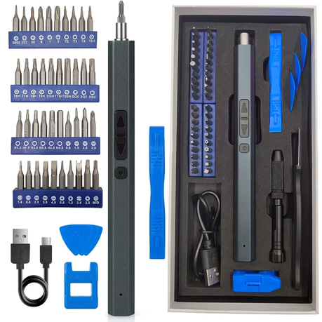 Electric Screwdriver Set Precision 40-in-1: Mini Precision Mechanic