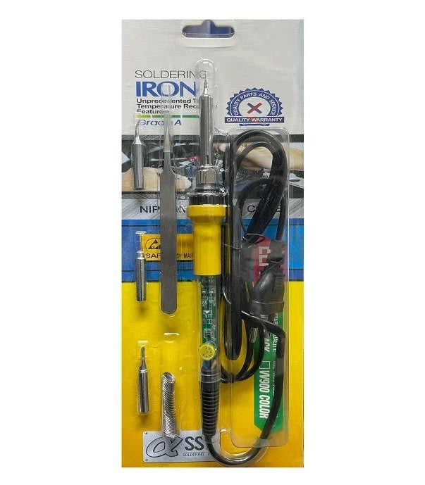 Adjustable Temperature Soldering Iron Kit