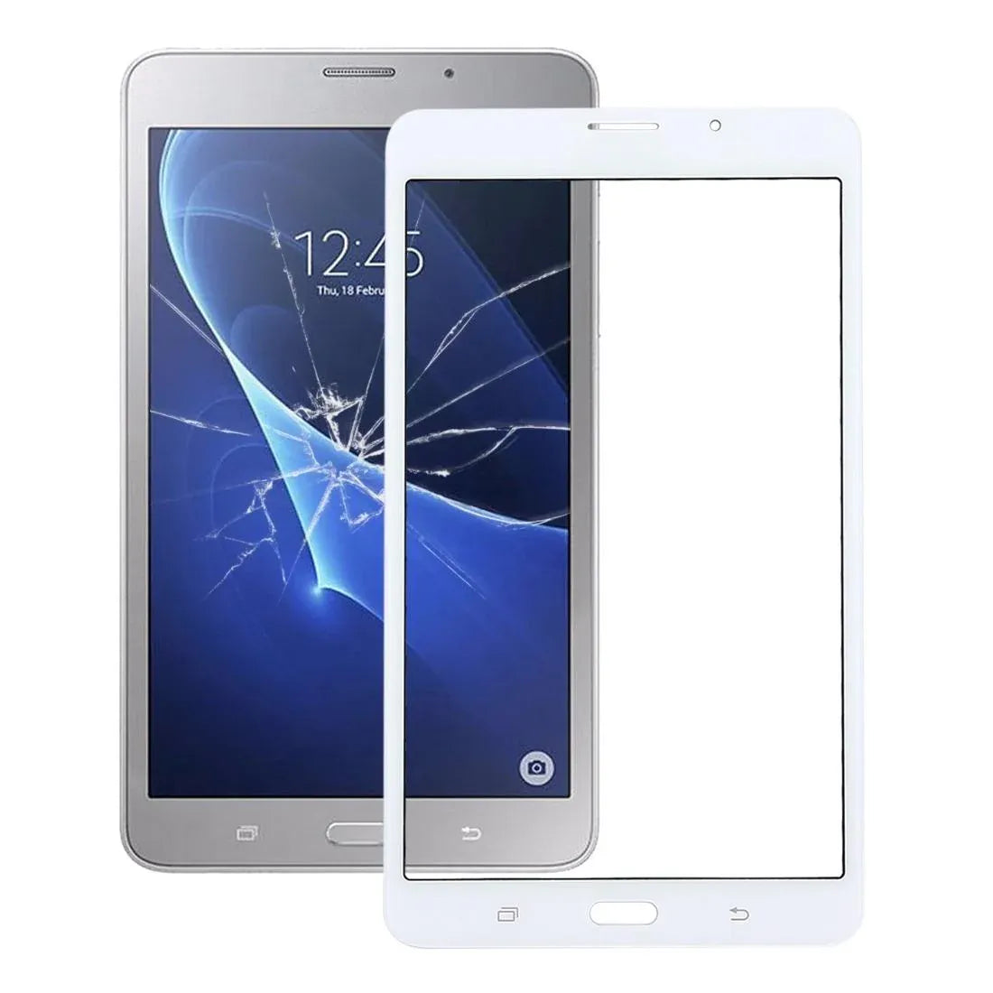 Galaxy Tab A 7.0 (2016) T285 WHITE Front Glass Lens Replacement