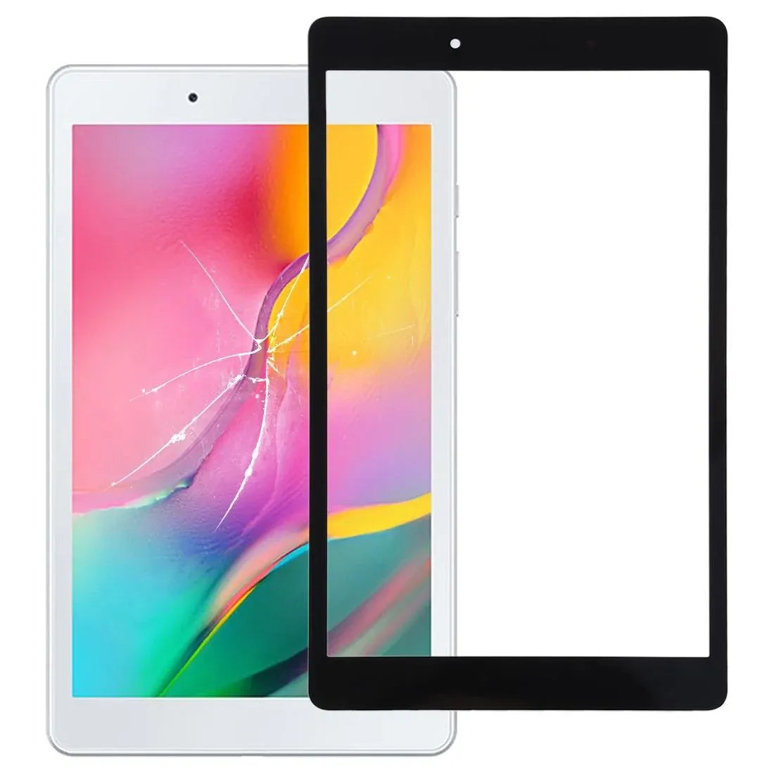 Galaxy Tab A 8.0 (2019) SM-T295 (LTE) Black Front Glass Lens with OCA