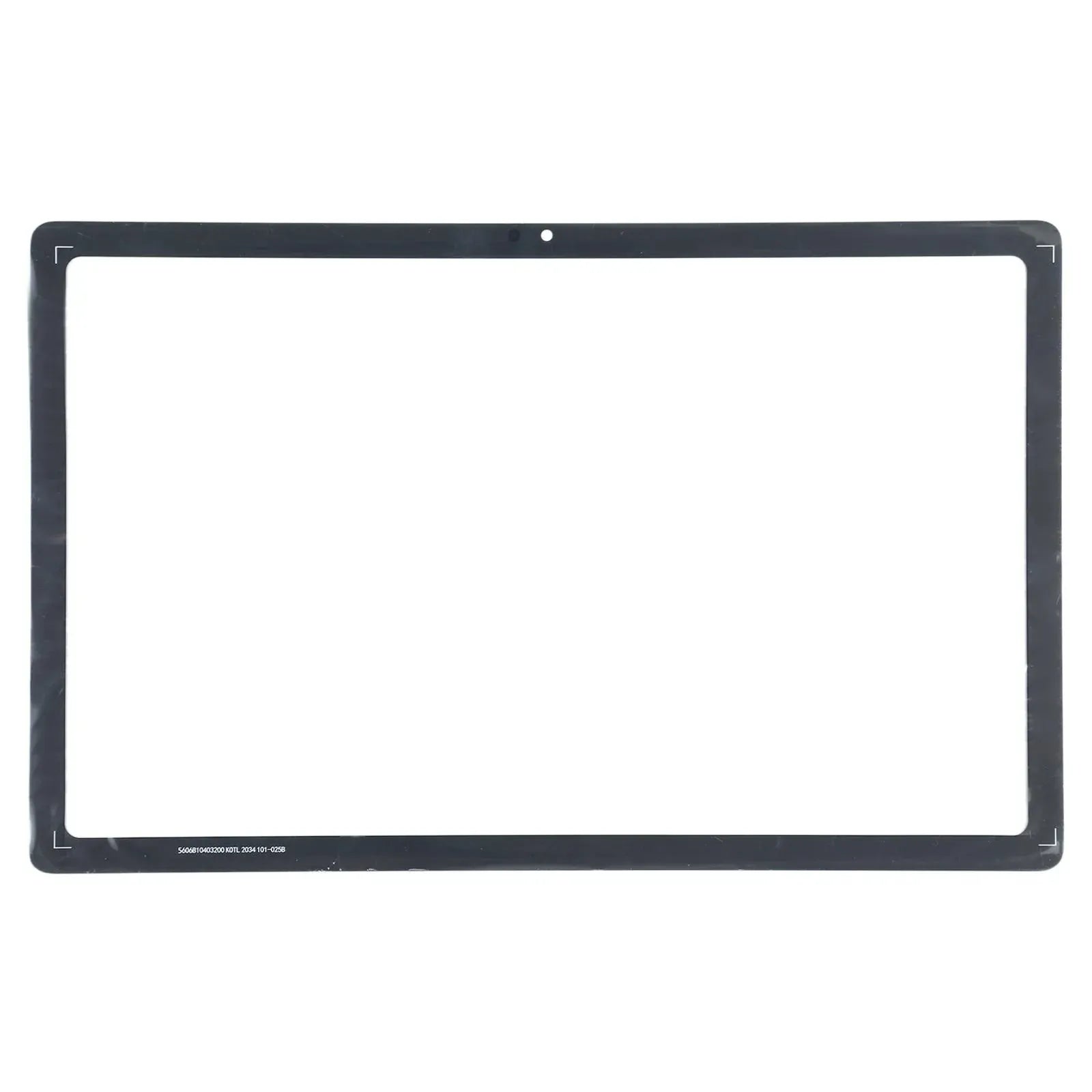 Galaxy Tab T515 Black Front Glass Lens with OCA